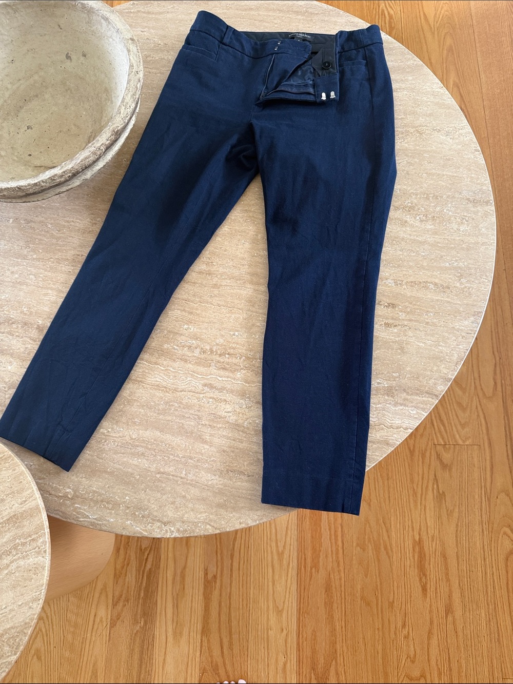 Banana Republic Dark Navy Sloan Slim Dress Pants